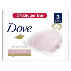 DOVE PINK/ROSA BEAUTY BAR 3*100g                