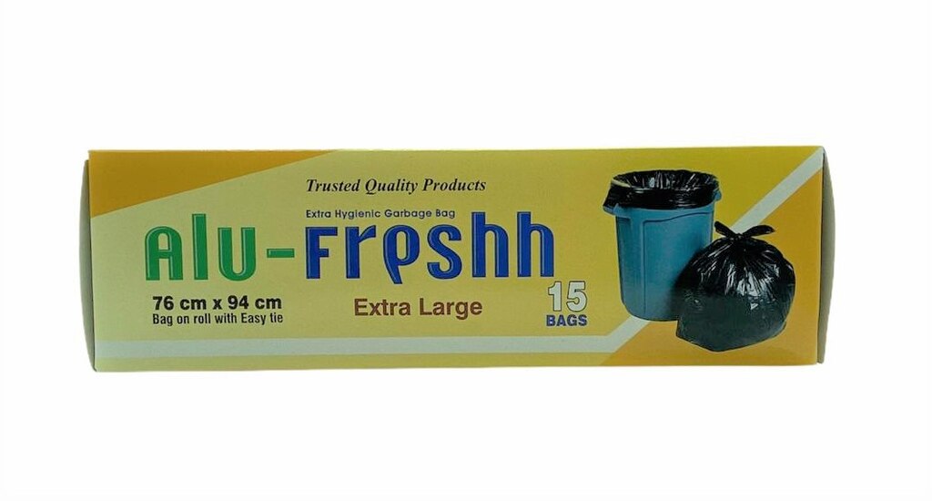 ALU FRESHH EXTRA LARGE 15 BAGS